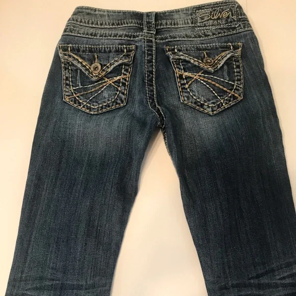 Silver jeans size 23 gently used in excellent condition - Picture 3 of 6